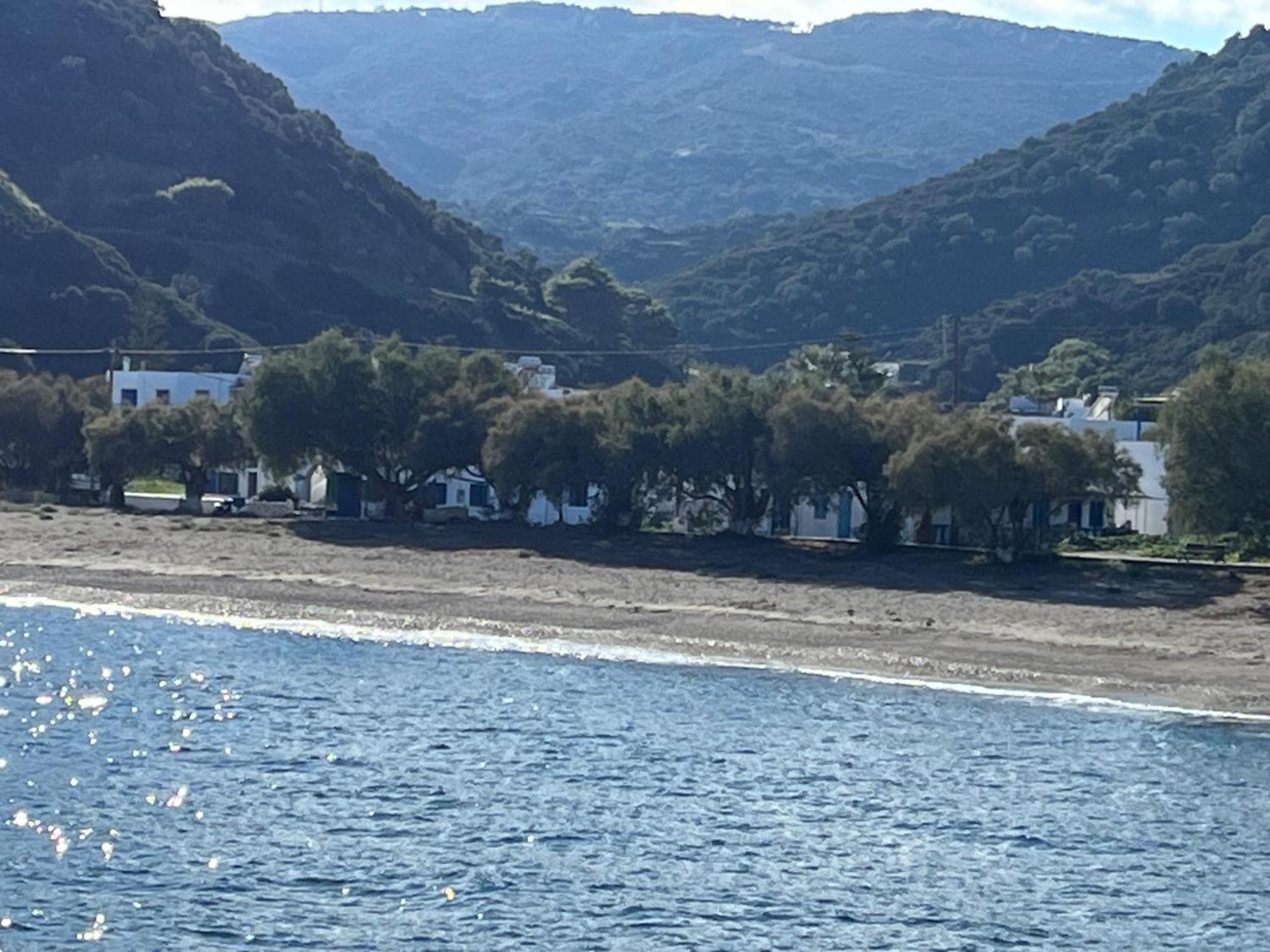 Отель Ξενοδοχειο Ακρωτηρι Platia Ammos Экстерьер фото