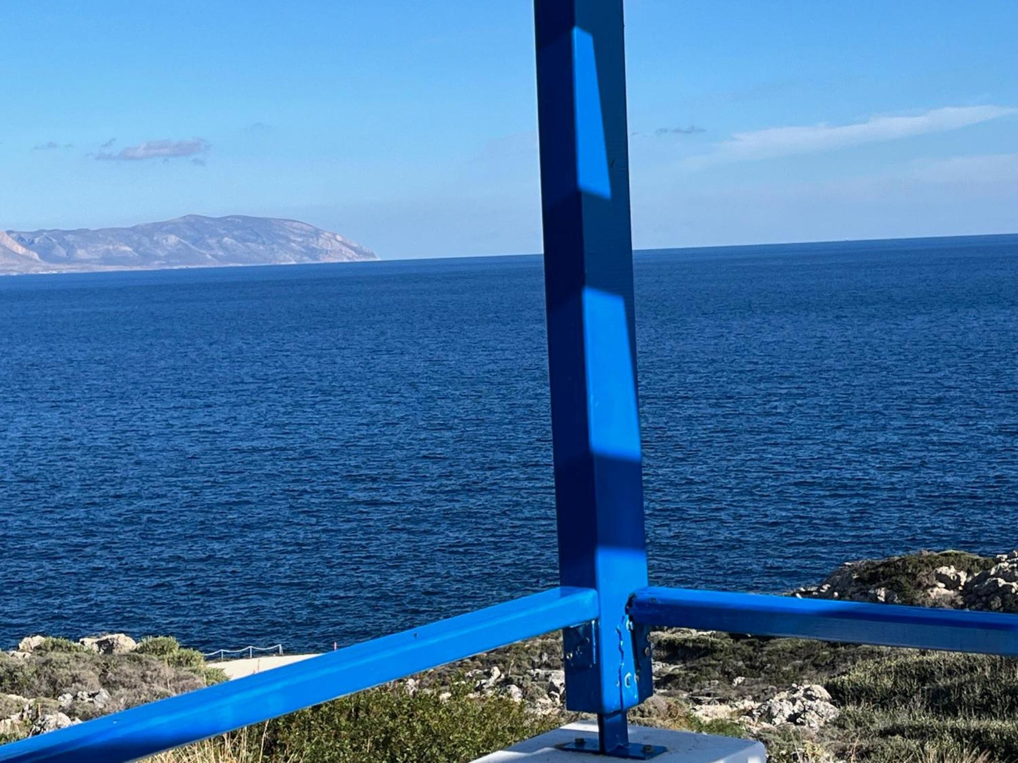 Отель Ξενοδοχειο Ακρωτηρι Platia Ammos Экстерьер фото